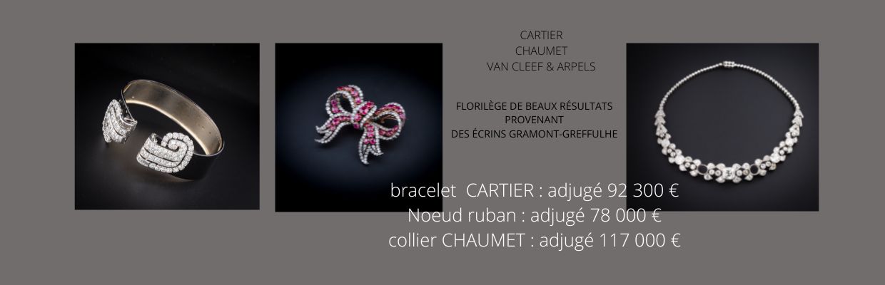 OUTSTANDING JEWELRY FROM THE GRAMONT-GREFFUHLE SHOWCASES